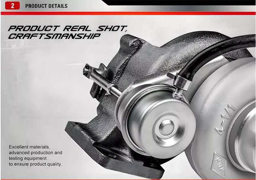 Engine Component WD10G220E23 Turbocharger
